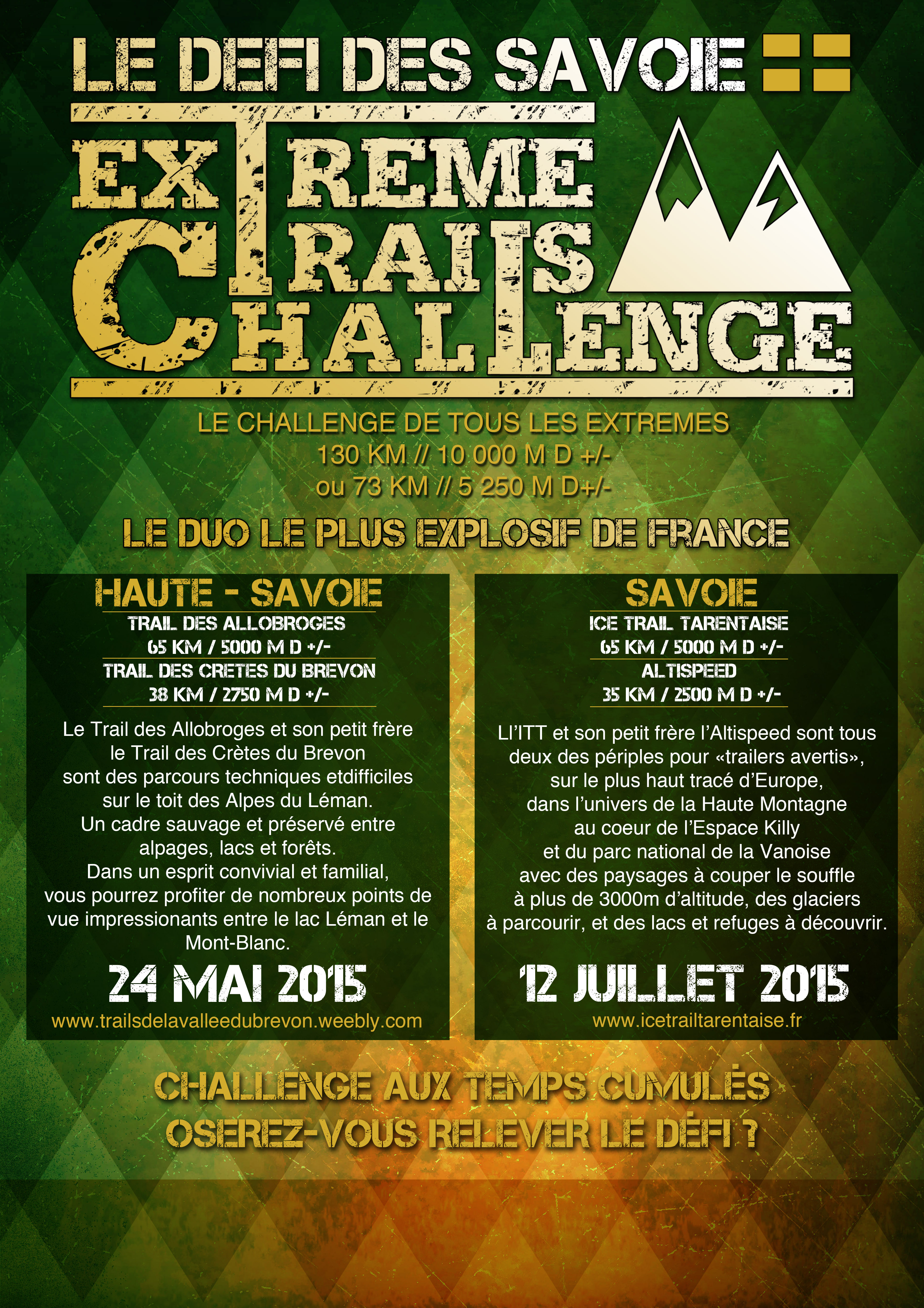 EXTREME TRAILS CHALLENGE 2015